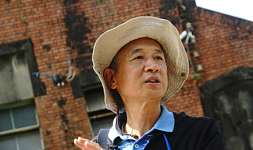 帶路人林世明。