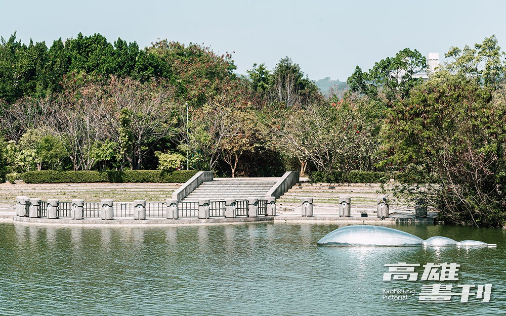 美術館規劃展覽區、湖區、雕塑園區、生態公園、兒童美術館，未來將整建打造為新的藝術地標「內惟藝術中心」。(攝影/陳建豪)