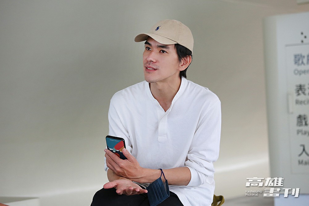 周書毅表示，「作為一個舞蹈家，我想以舞蹈為城市帶來美好、創意與靈感。」(攝影/Carter)