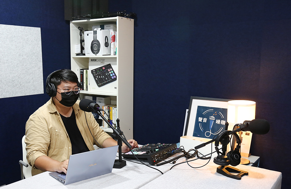 錄音顧問品牌「聲音噪咖」錄音室，期待聲音創作能像走廚房一樣簡單、容易。(攝影/Carter)