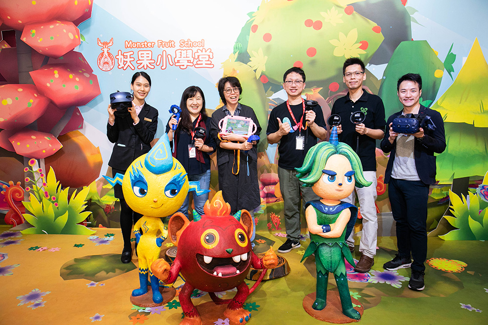 哇哇科技透過妖果小學的各種虛實整合遊戲，要讓妖果小學走上國際。(圖片提供/哇哇科技)