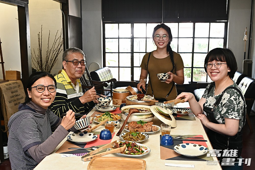 可可米果手創雜貨食記的餐桌料理，不僅是道地上海味，還有濃郁的眷村人情味。(攝影/Carter)