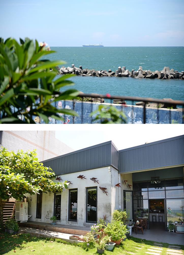 窗外綺麗海景，適合放空發呆。