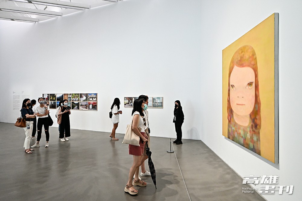 奈良美智近2年已在臺灣舉辦3次巡迴展。(©YOSHITOMO NARA  2021、©YOSHITOMO NARA  2015，攝影/Carter)