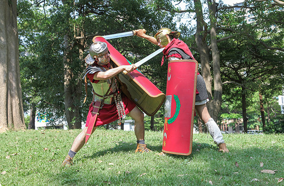 會動的歷史！古羅馬在高雄