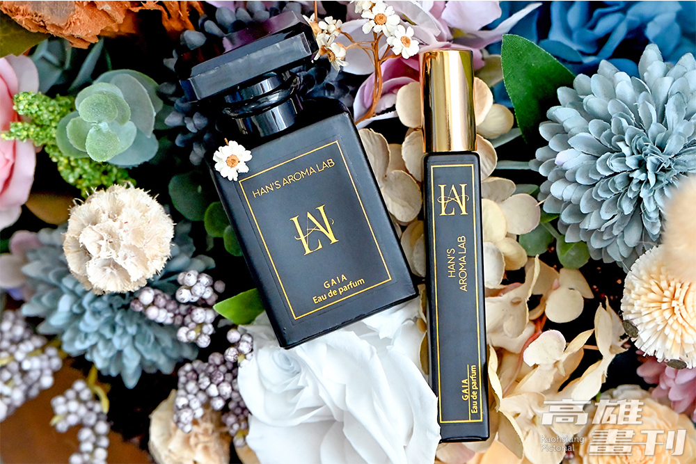 除調香室，也將推出HAN’S AROMALAB全新香水品牌。(攝影/Carter)