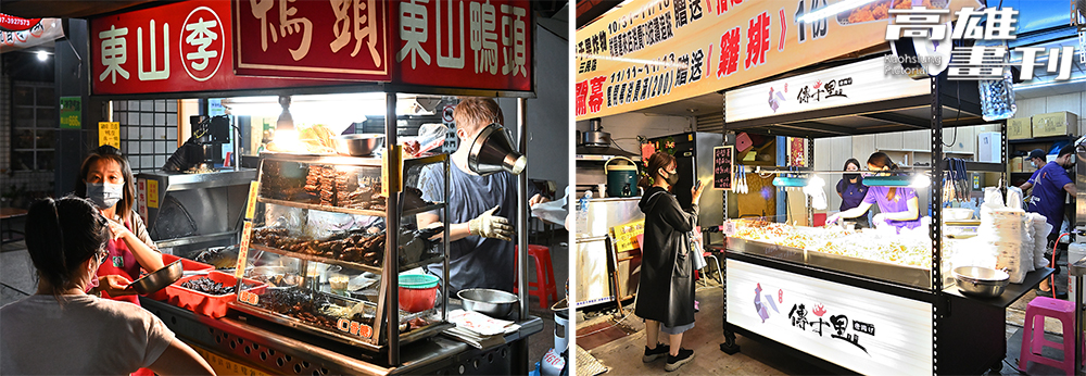 鼎山街集結多種平價美食，在地人都有自己的私房口袋名單。(攝影/Carter)