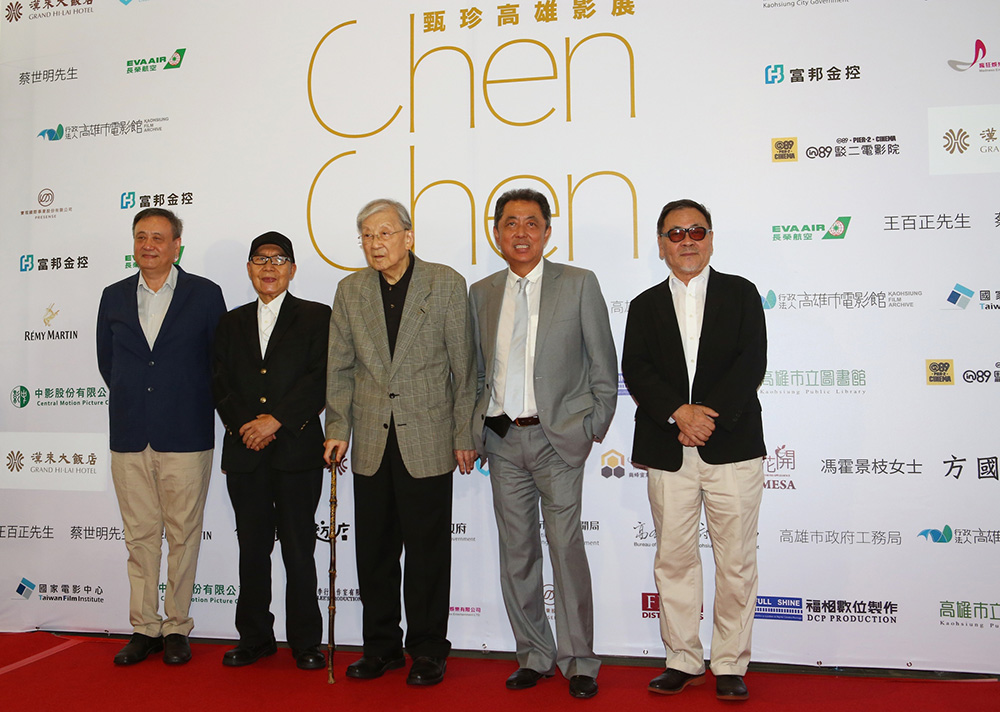 （左起）李崗、郭南宏、李行、朱延平、王童都是群星會活動的來賓。