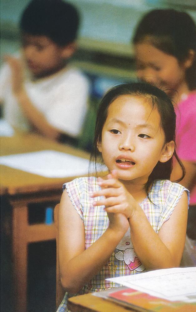 客家語言的保存，是瑞祥國小的教學重點。(攝影／謝明祚)