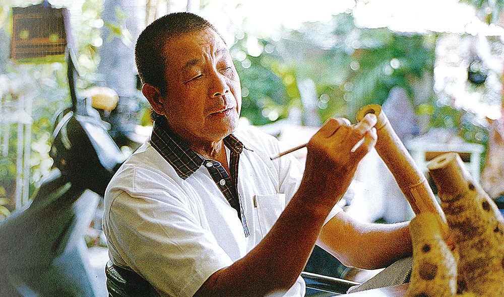 愛鄉愛土的文化紀錄者─洪信治。(攝影／王爾)