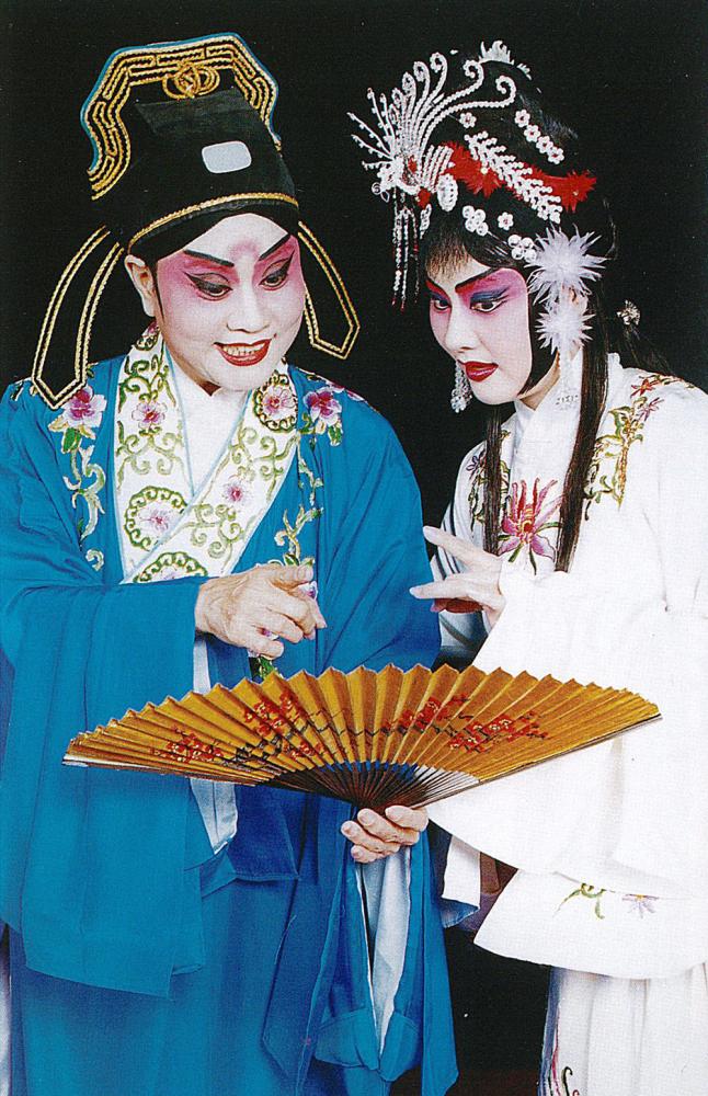 秦少游與蘇小妹劇照。(照片提供／國立國光劇團豫劇隊)