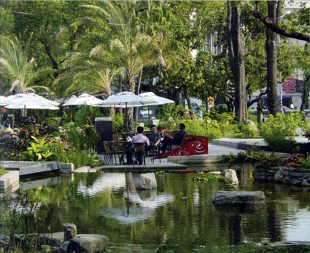 城市光廊二期以水景打開公園視野(攝影／城市紀憶公關公司)