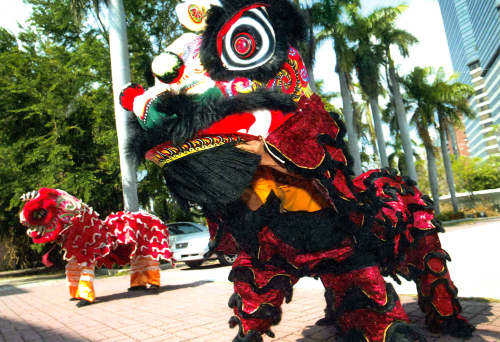 獅甲國中位於高雄「戲獅甲」，昔日當地獅隊技巧出眾，聞名高雄。(攝影/謝明祚)