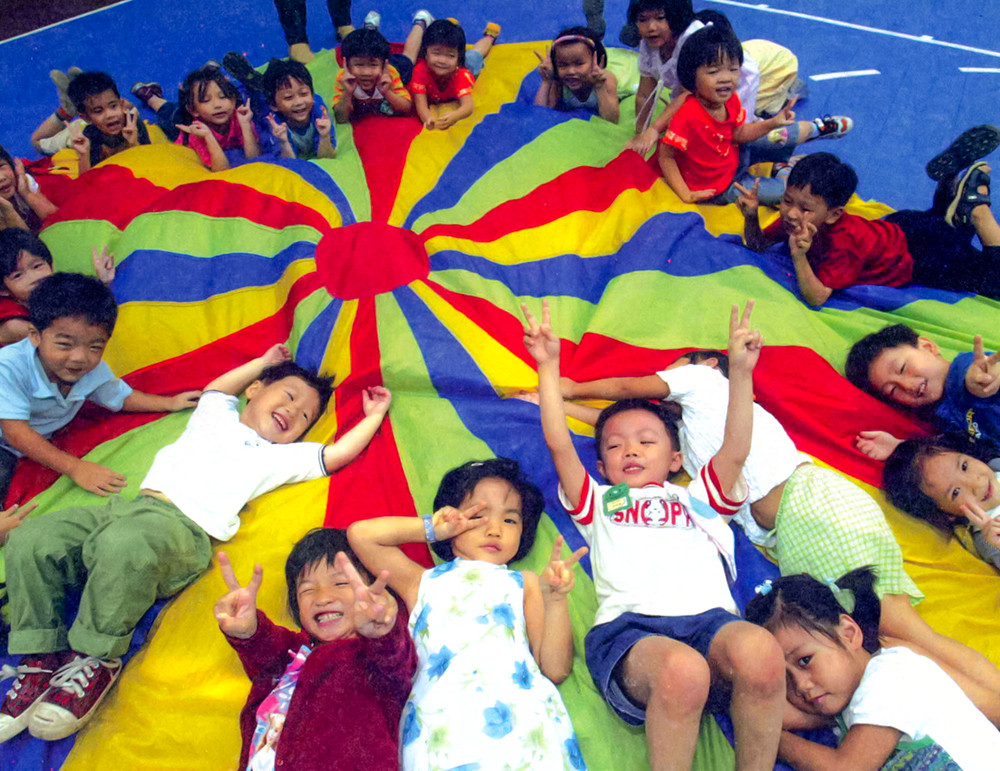 幼教券補助希望能讓所有小孩都能快快樂樂上學。（攝影/謝明祚）