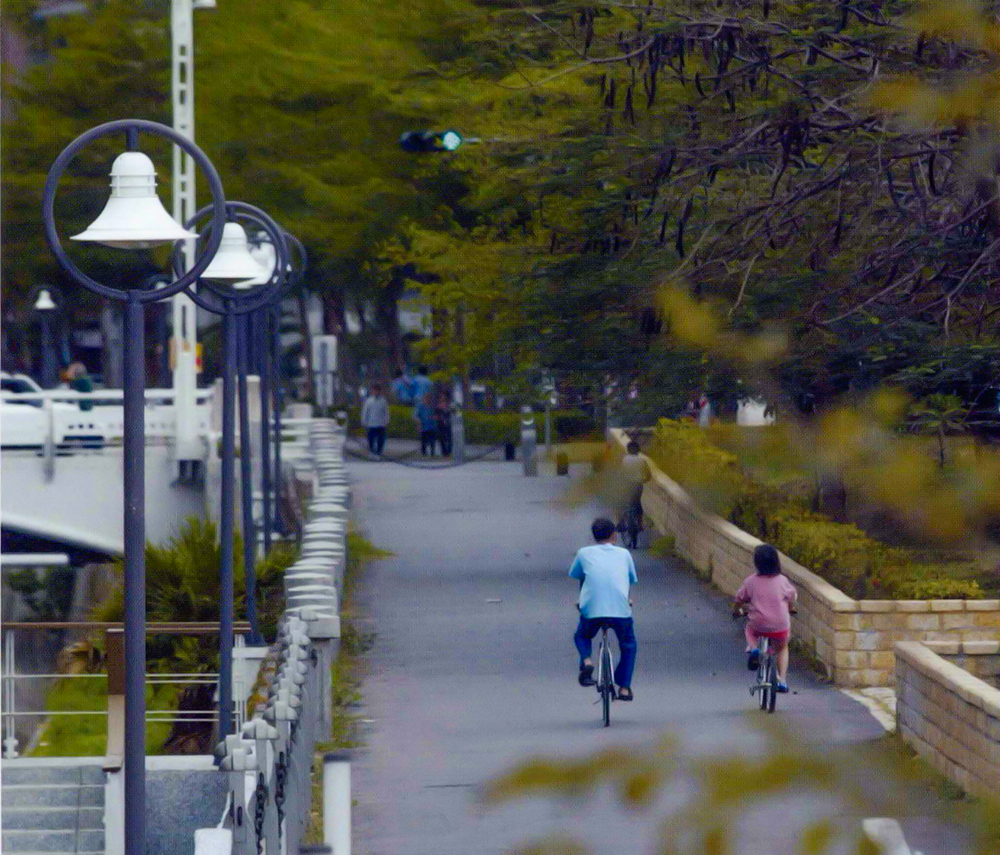 高雄社區推廣「鐵馬生活家」,讓自行車運動成為民眾生活的一部分。 高雄社區推廣「鐵馬生活家」,讓自行車運動成為民眾生活的一部分。