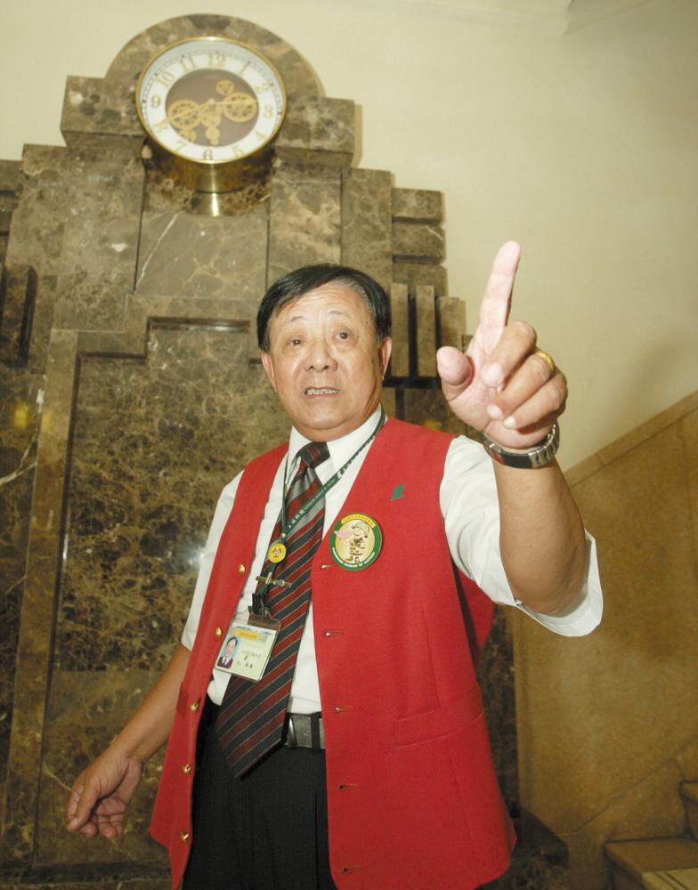 史博館資深志工陳壘 史博館資深志工陳壘
