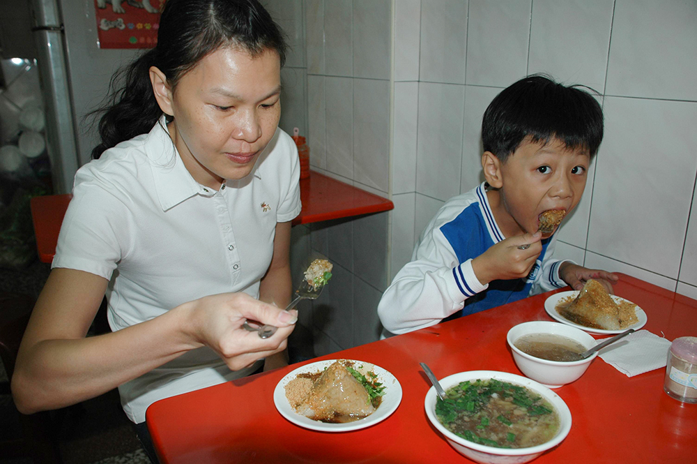 米苔目香Q美味,大人小孩都愛吃。
