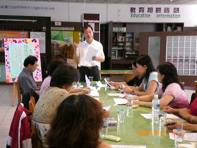 讀書會讓居民豐富心靈。