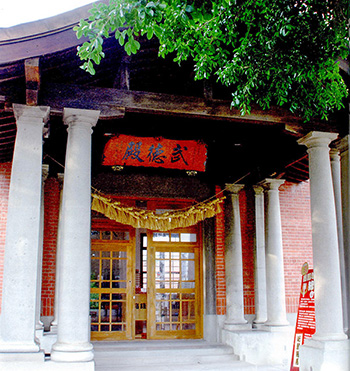 武德殿修復工程以還原古蹟主體日治時期真實原貌為主，同時賦予時代新意義。(圖/郭文君攝)