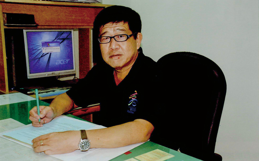 周化越出任高雄市警察局婦幼隊副隊長,要借重其公關長才推展業務。(圖/何沛霖攝) 周化越出任高雄市警察局婦幼隊副隊長,要借重其公關長才推展業務。(圖/何沛霖攝)