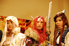 布袋戲COSPLAY已是目前時下年輕朋友熱門的娛樂，造型用心具創意。(圖/高雄市政府文化局提供)