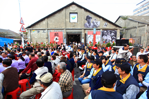 位於鹽埕區大勇路底的高雄市勞工博物館。（圖／林育恩攝）