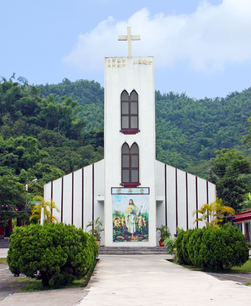 全台第三老的基督教教會─木柵教會。(圖/涂毓婷攝)