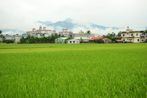 以自然為萌力量起源的高雄「小鎮」風情，圖為美濃一景。(圖/鮑忠暉 攝)