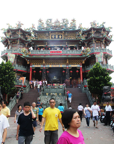 茄萣金鑾宮是茄萣區漁民出海時心靈的寄託。(圖/黃建樺 攝)