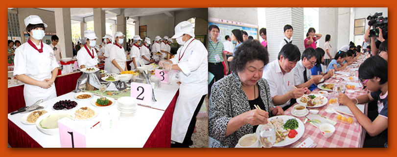 高雄市政府鼓勵各級學校學生午餐使用在地食材。（圖∕高雄市政府教育局 提供）