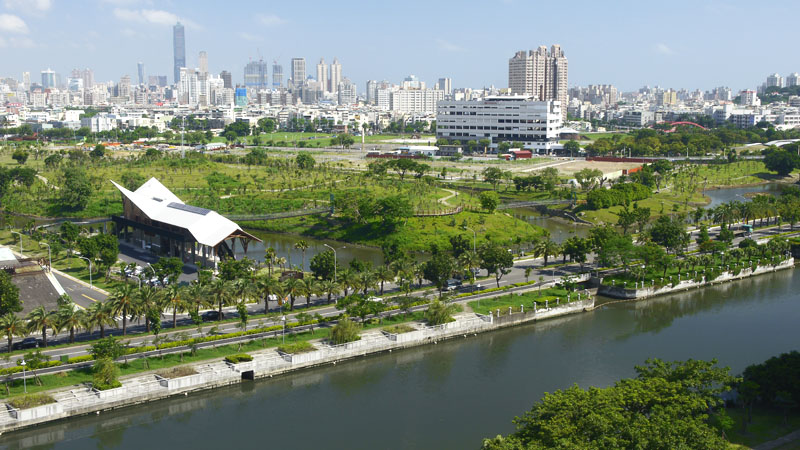 多功能的中都濕地公園屢獲國內外大獎肯定。（圖∕張簡英豪 攝）