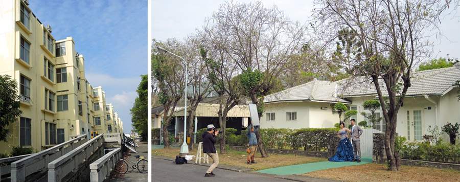 中油宿舍群呈現出不同年代的建築風格。（圖∕張筧 攝˙徐世雄 攝）