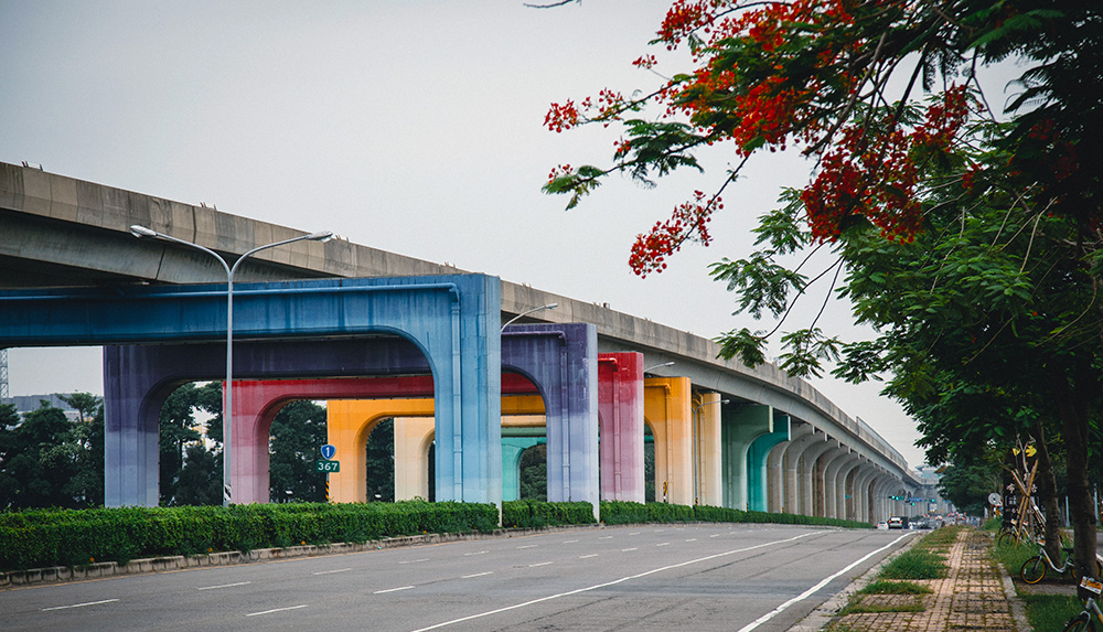 彩虹橋。（黃敏豪‧攝影）