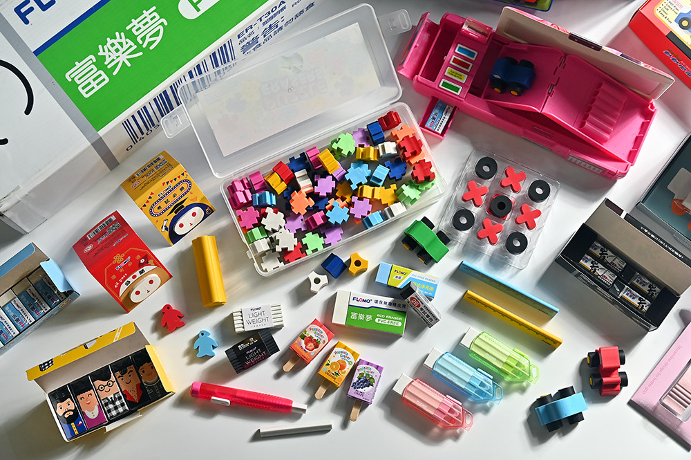 FLOMO’S Legendary Environmentally Friendly Erasers