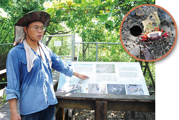 Wetlands Alliance Special Agent Jhao Jian-an Guardian of the Yuanjhong Port Wetlands Park
