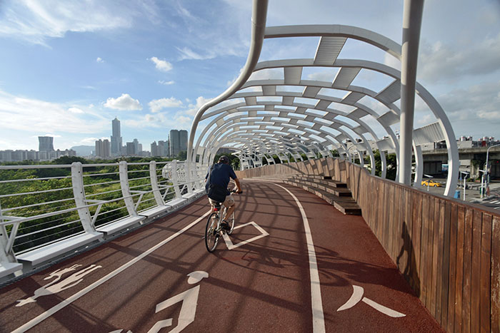 前鎮之星自行車道 The Star of Cianjhen bicycle bridge