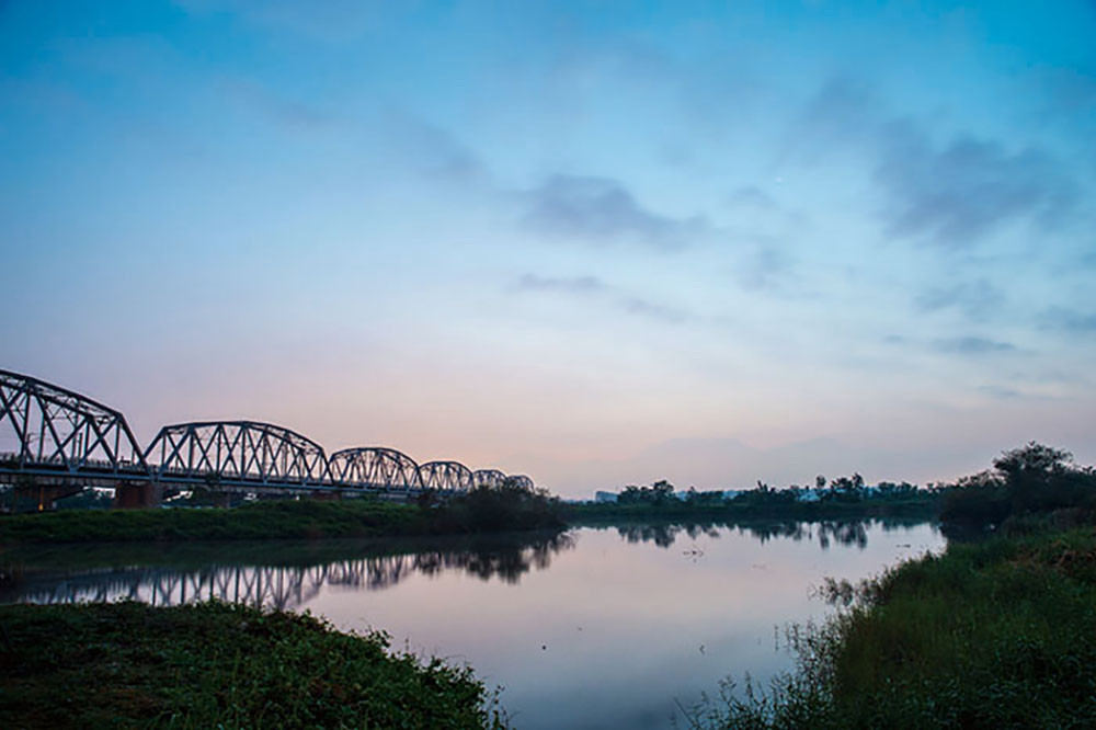 高屏溪曙光 Sunrise at Gaoping River