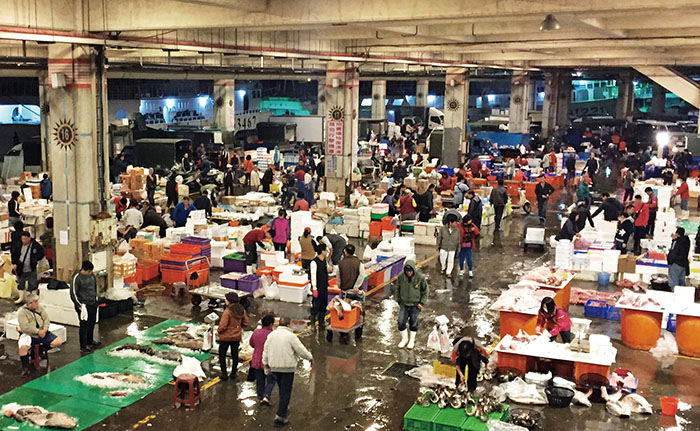 Cianjhen Fish Market Vibrant at 3 o'clock in the Morning
