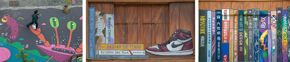 日常を彩るアート―苓雅区衛武里の壁画たち