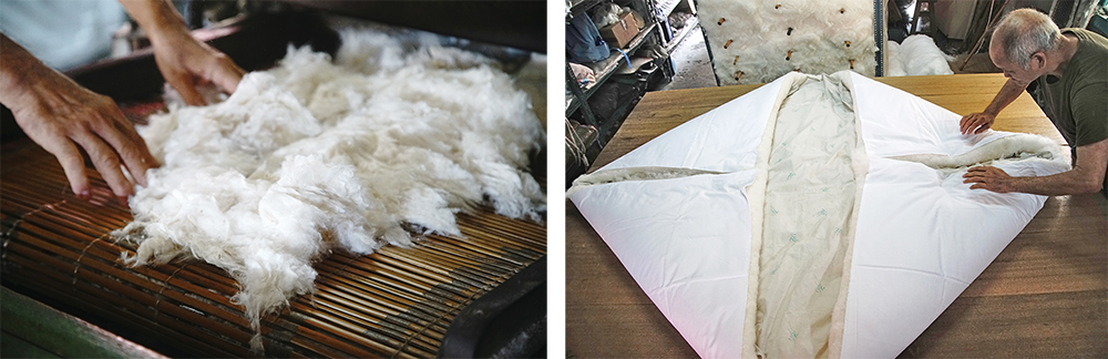 大昌綿掛け布団工房―手作り綿布団のぬくもり