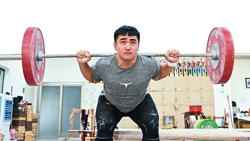 Weightlifter Hsieh Meng-en（謝孟恩）/Photo by Carter