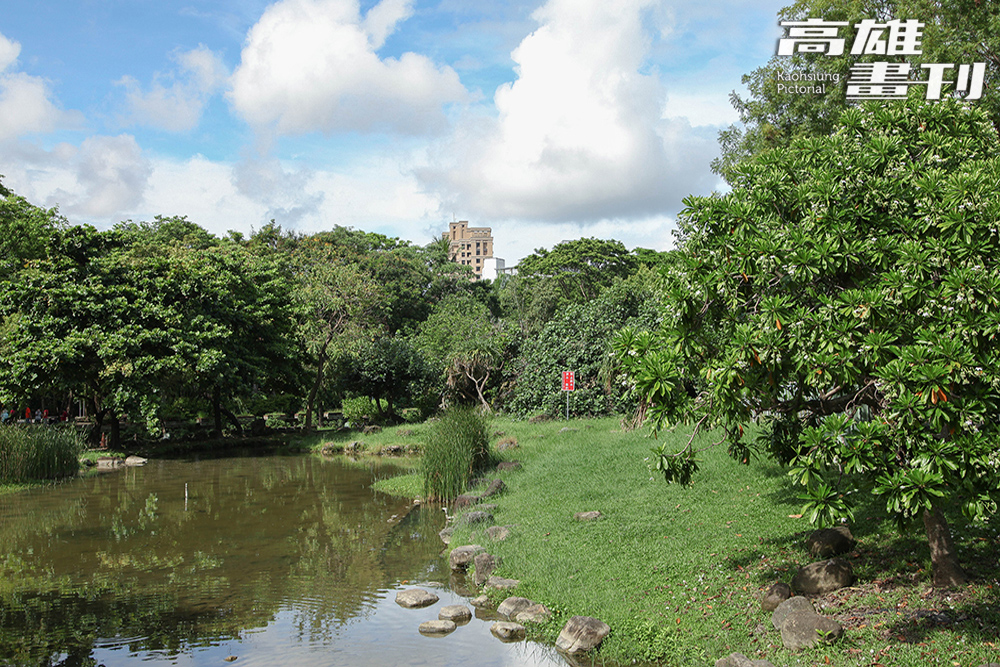 位於左營區的「原生植物園」種植豐富的本土原生樹種。(攝影/李瑰嫻)