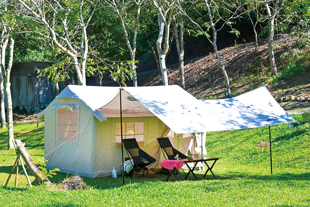 Moon SPA Hot Spring Camping Area (Photo by Carter)