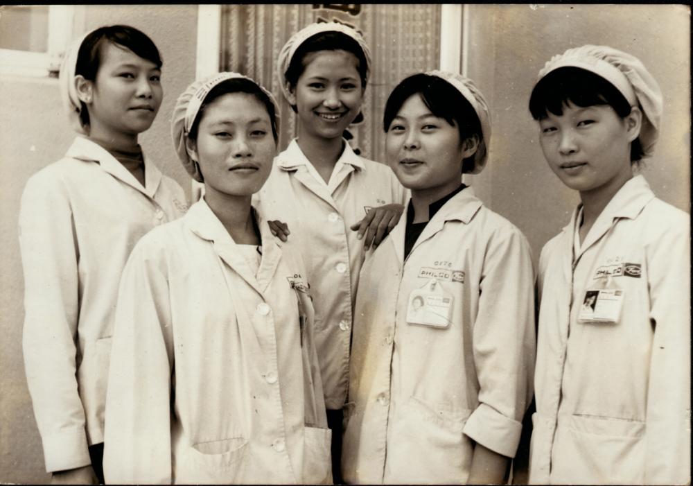 加工出口區的女性勞動者為臺灣經濟起飛提供動能。(圖片提供/劉美珠) 加工出口區的女性勞動者為臺灣經濟起飛提供動能。(圖片提供/劉美珠)