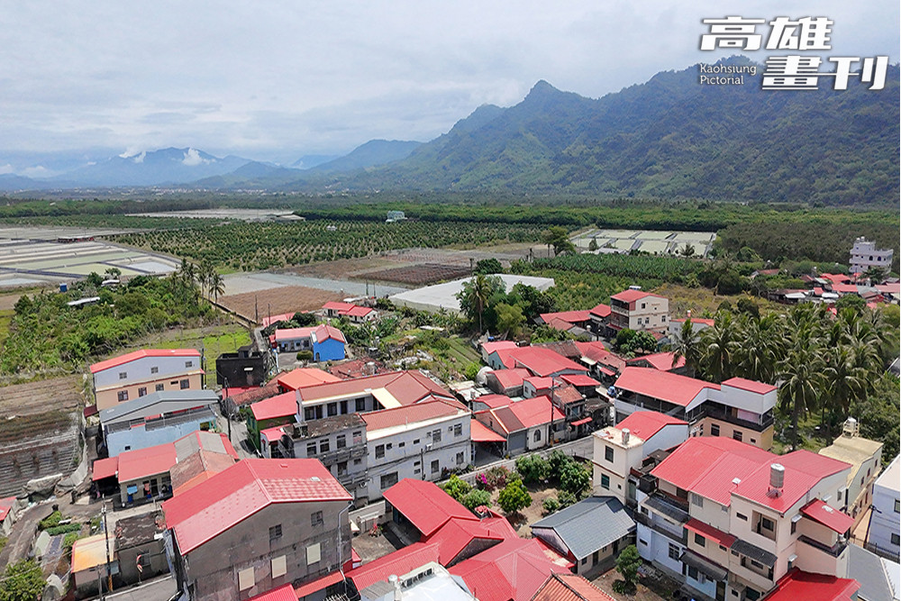 「雞油樹下」是旗山地區少有的客家聚落。(攝影/Carter) 「雞油樹下」是旗山地區少有的客家聚落。(攝影/Carter)
