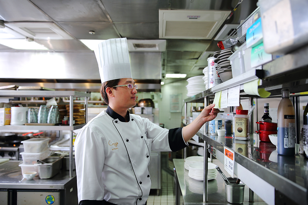 黃鈺城擅長西餐，平時研發的靈感來自於多吃多體驗。（攝影／Carter）