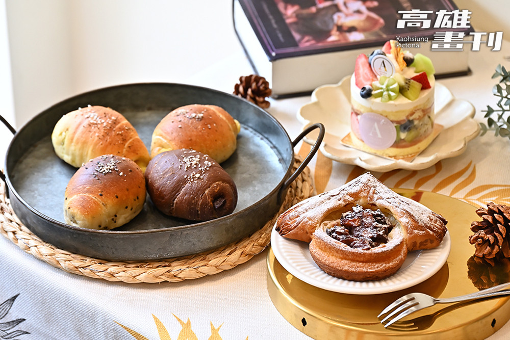 以減糖少油的方式製作麵包與甜點，突顯天然食材的風味。(攝影/Carter)