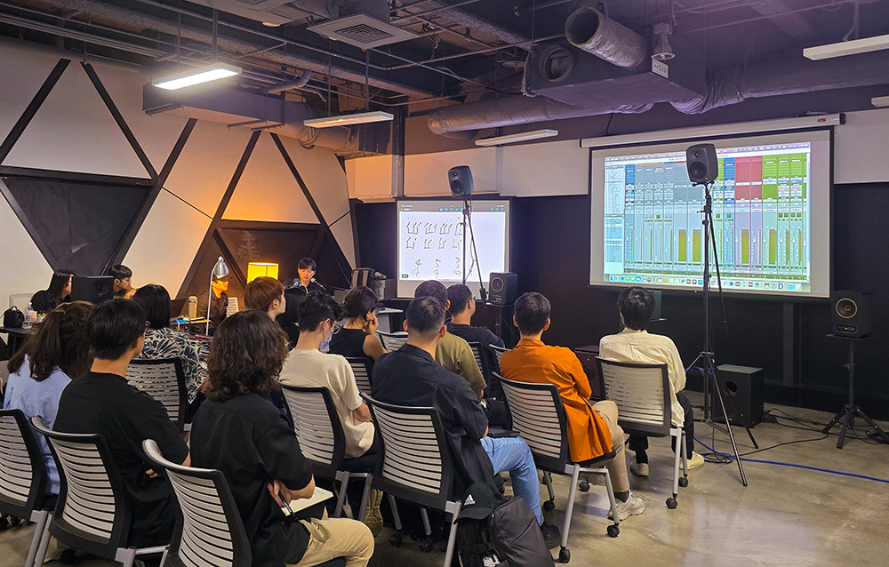 有序音樂舉辦電影配樂創作營，媒合學員與業界交流。(圖片提供/吳沛綾)