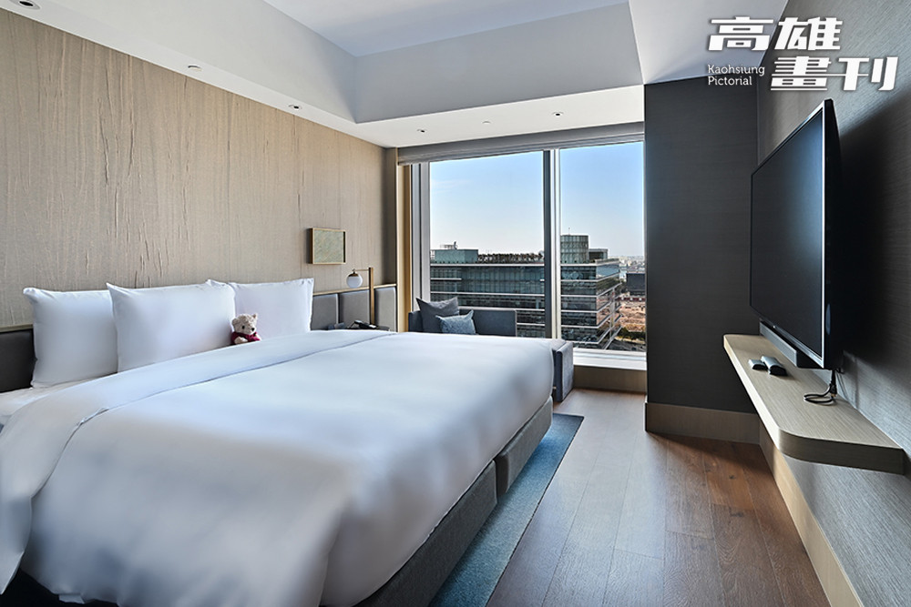 開放式套房深受藝人青睞，是演唱會行程中常見的入住選擇。(攝影/Carter)