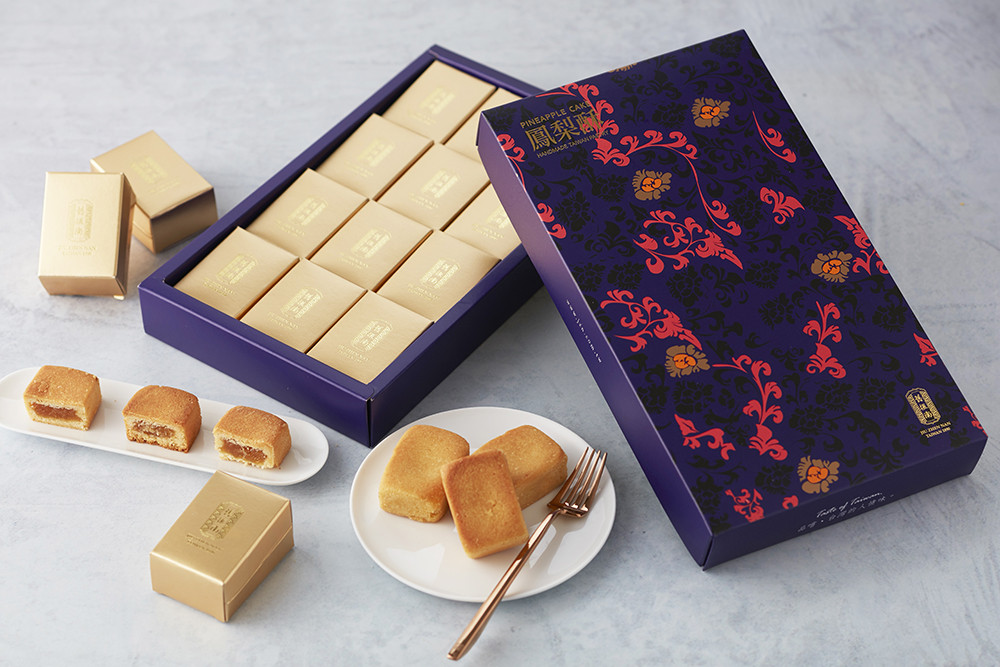 舊振南鳳梨酥曾獲2018比利時世界食品評鑑大賞銀獎認證，為全年熱賣臺灣指定伴手禮。(圖片提供/舊振南)